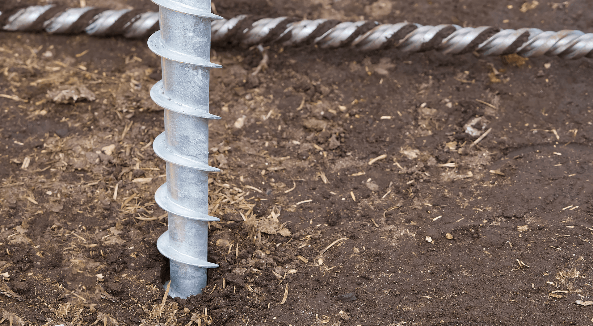 A screw pile